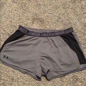under armour shorts!